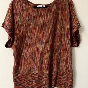 Cato Multicolor Women's Lightweight Sweater, VGUC, size 18/20W